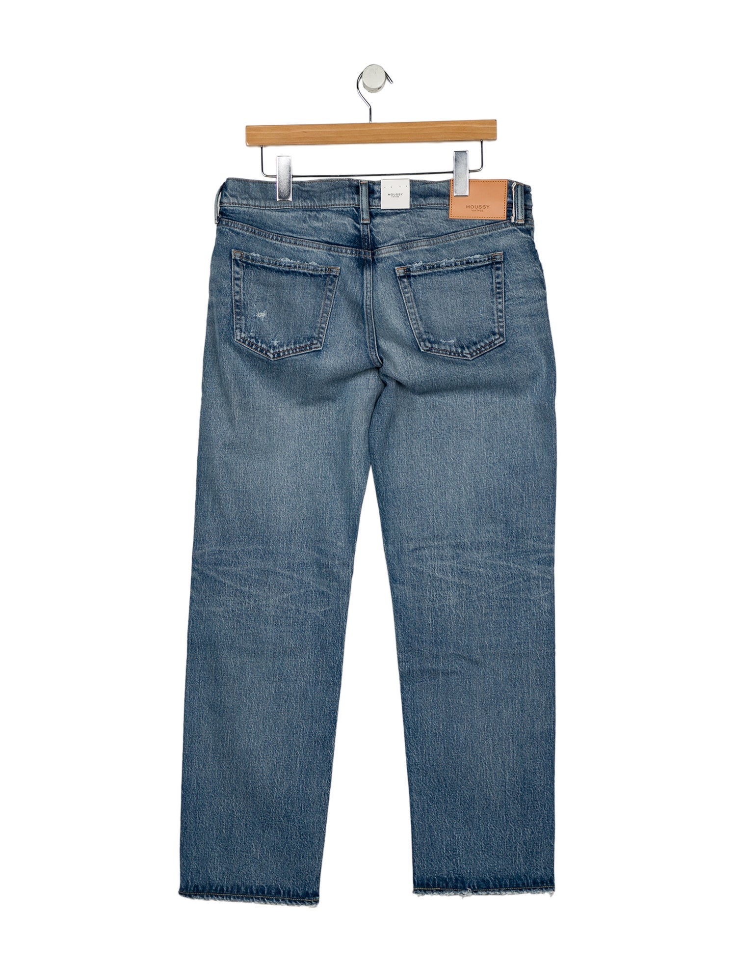 Moussy Mid-Rise Straight Leg Jeans w/ Tags
