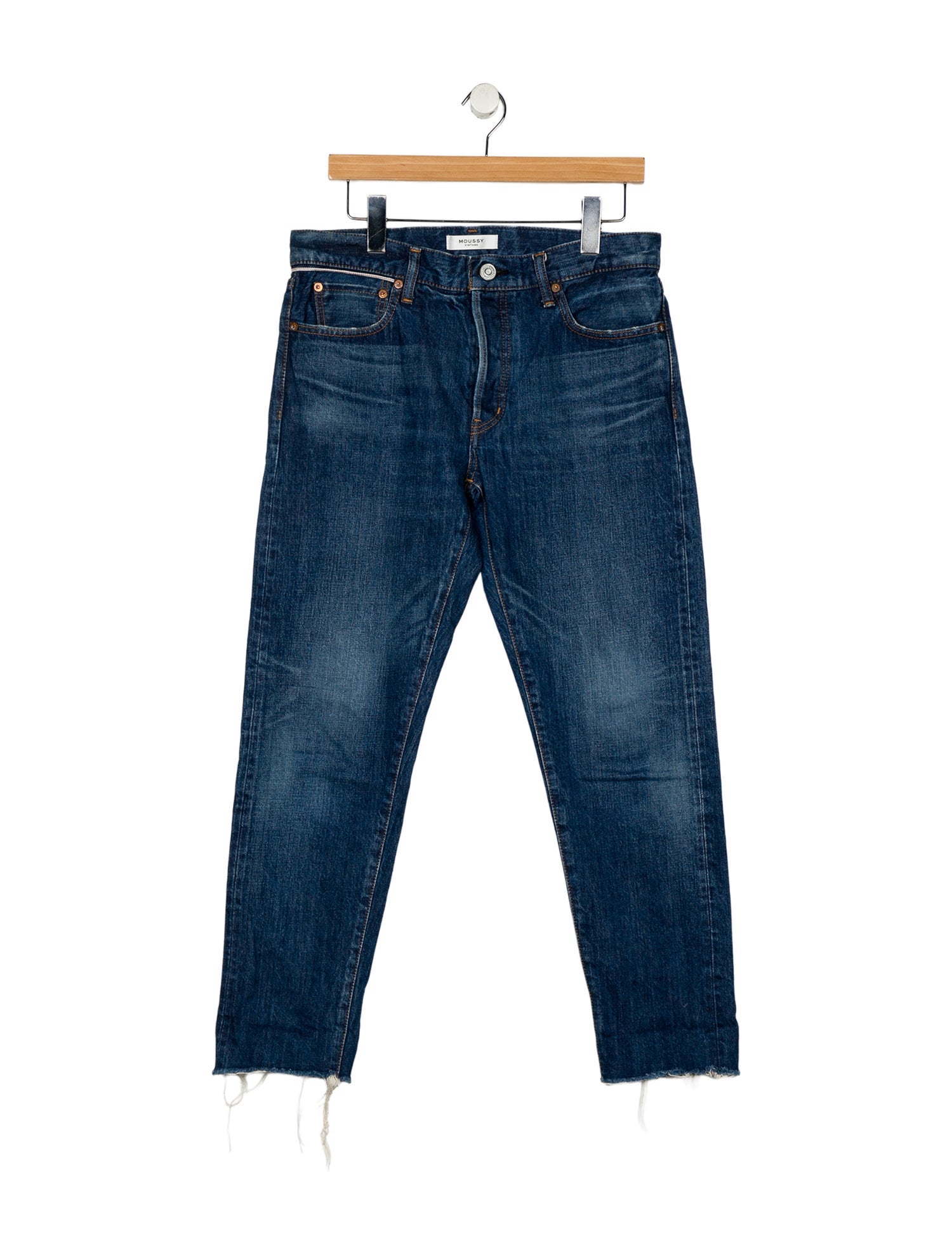 Moussy Mid-Rise Straight Leg Jeans