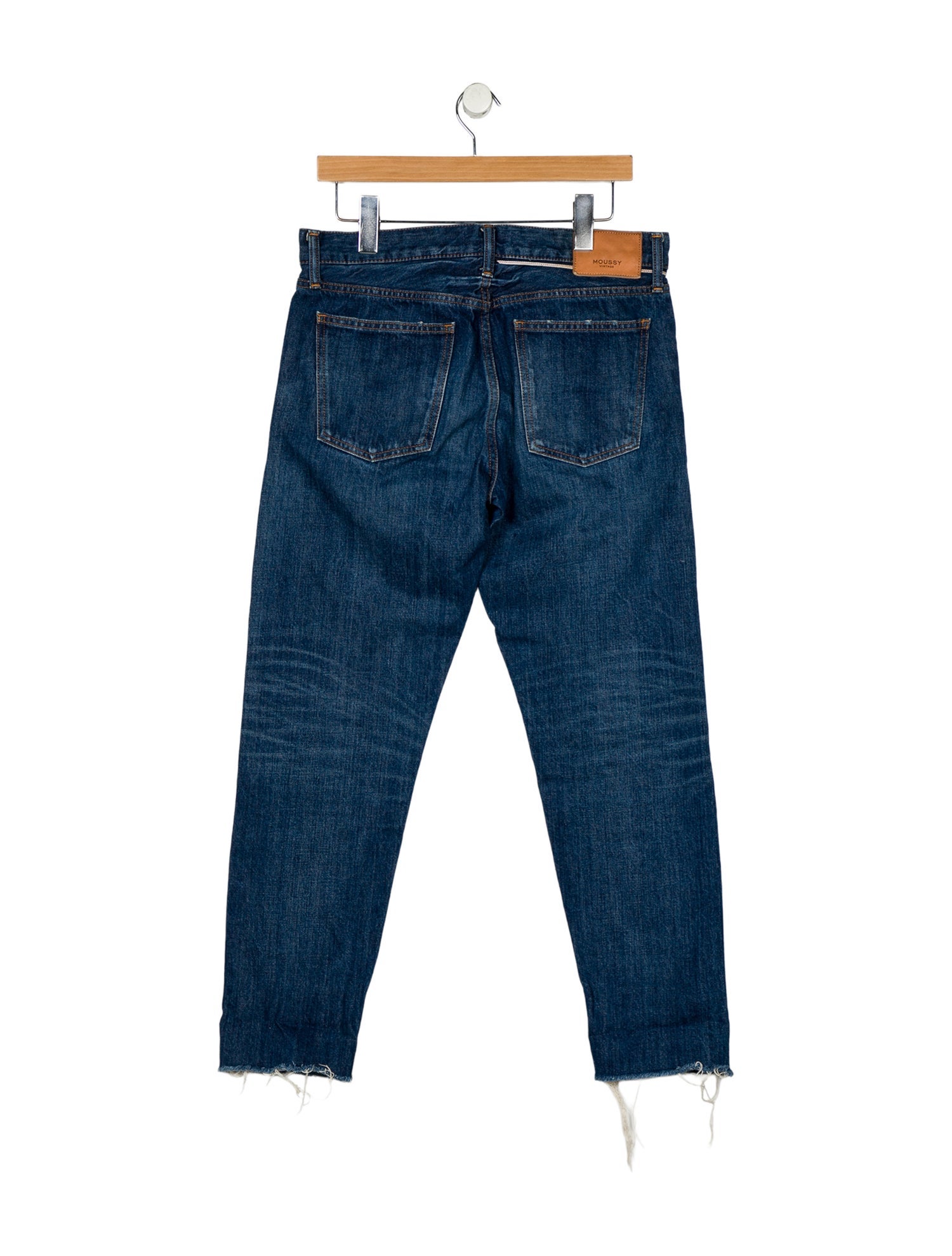 Moussy Mid-Rise Straight Leg Jeans