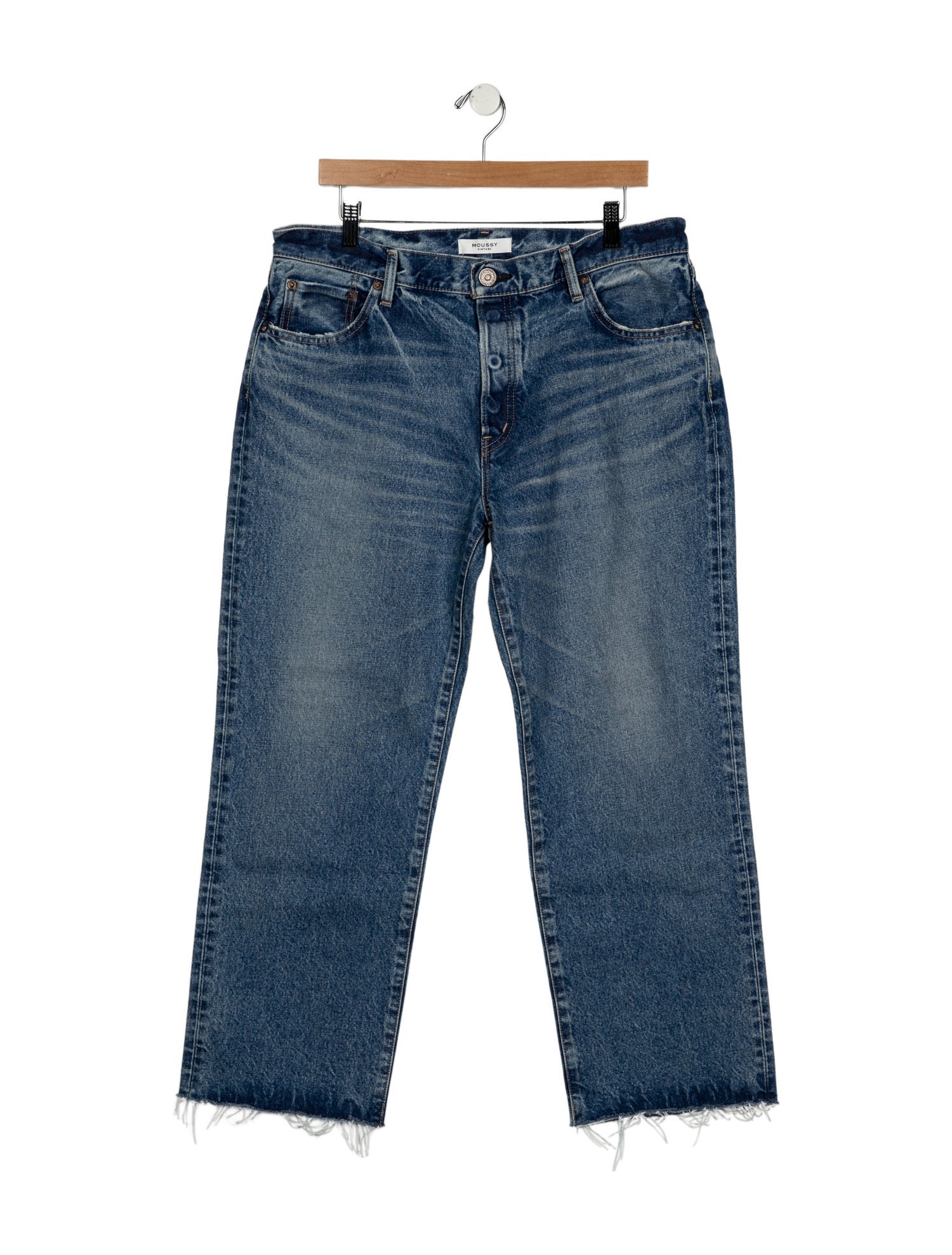 Moussy High-Rise Wide Leg Jeans w/ Tags