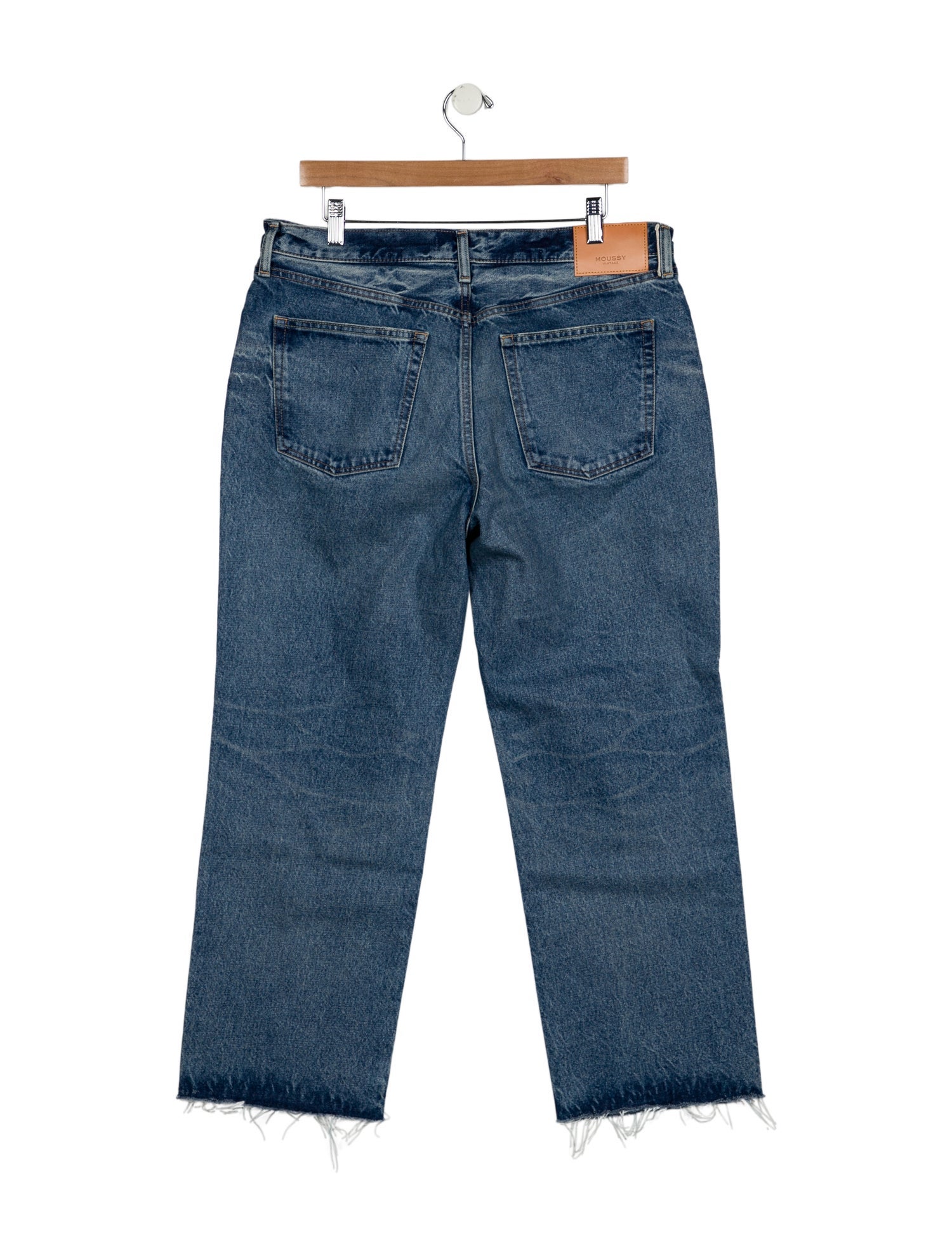 Moussy High-Rise Wide Leg Jeans w/ Tags
