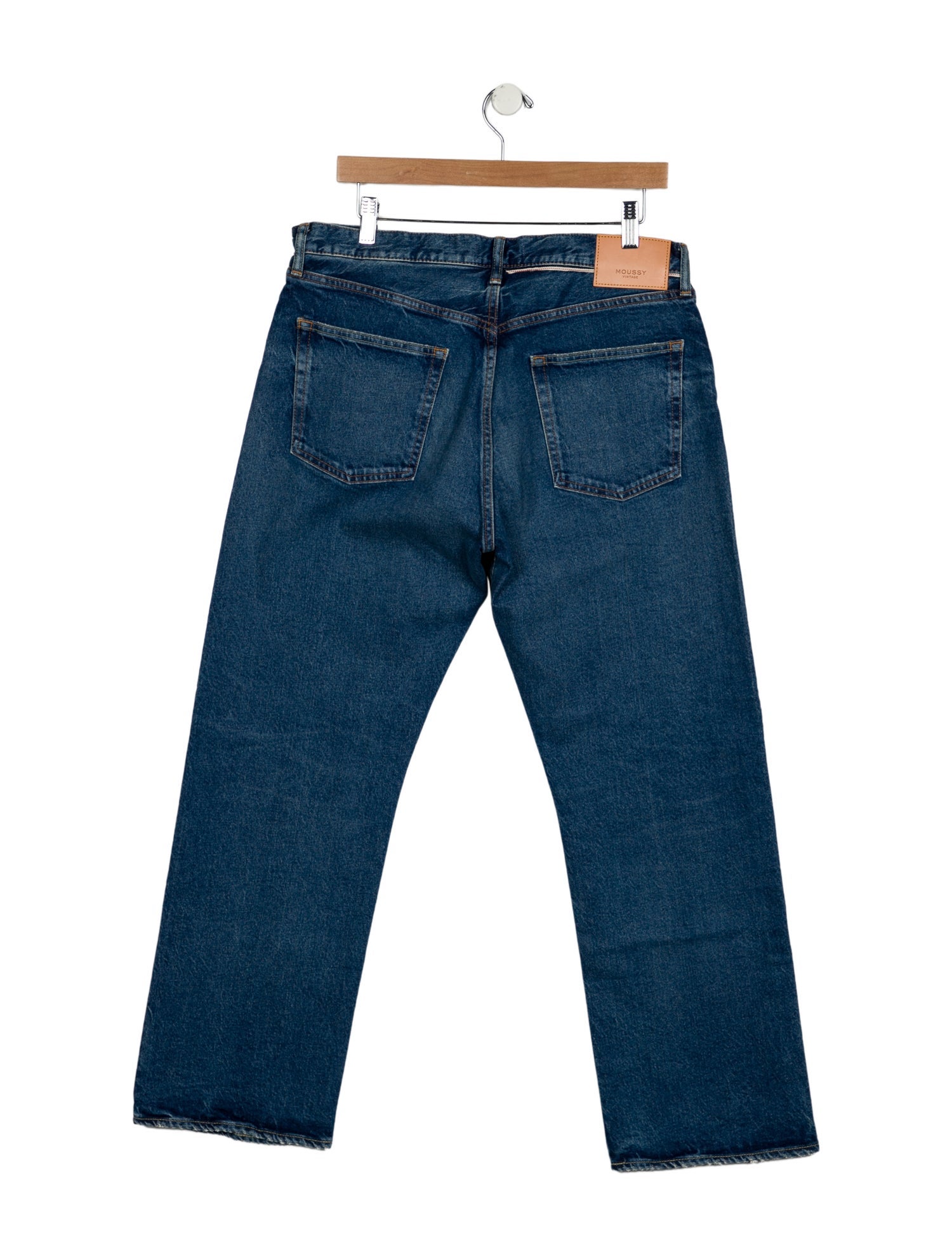 Moussy Mid-Rise Wide Leg Jeans