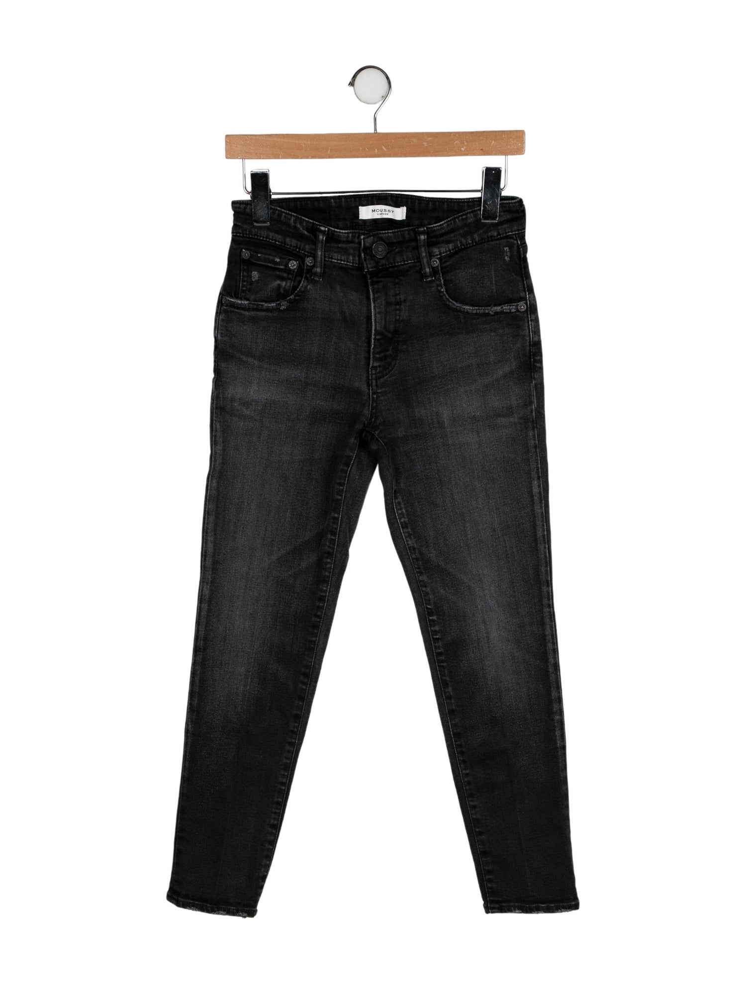 Moussy Mid-Rise Skinny Leg Jeans