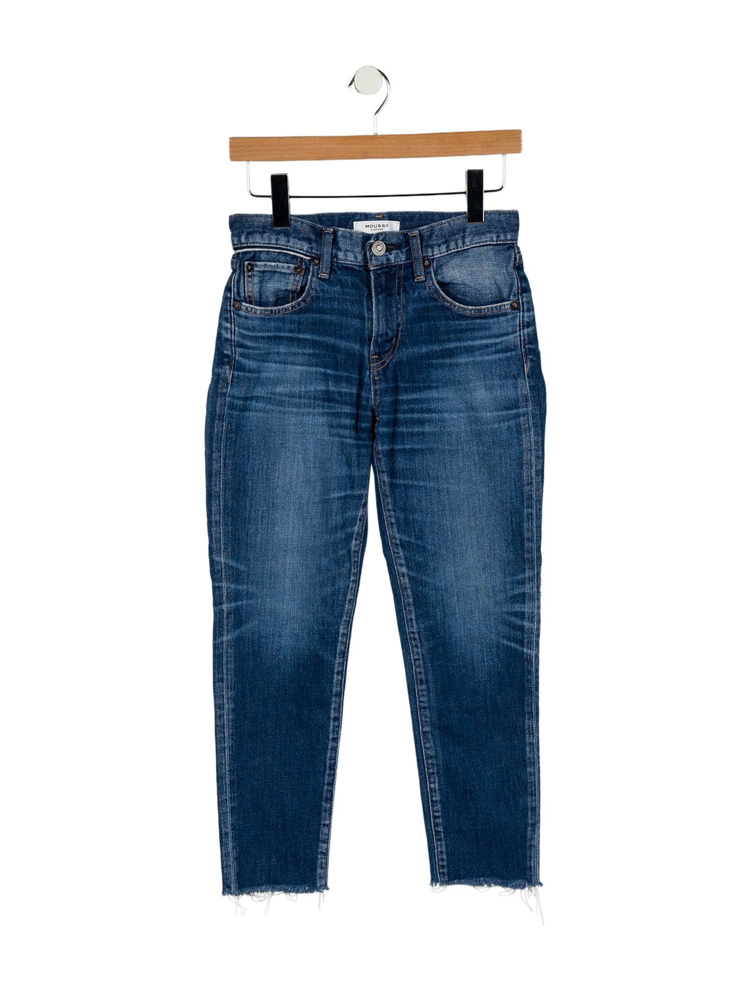 Moussy Mid-Rise Skinny Leg Jeans
