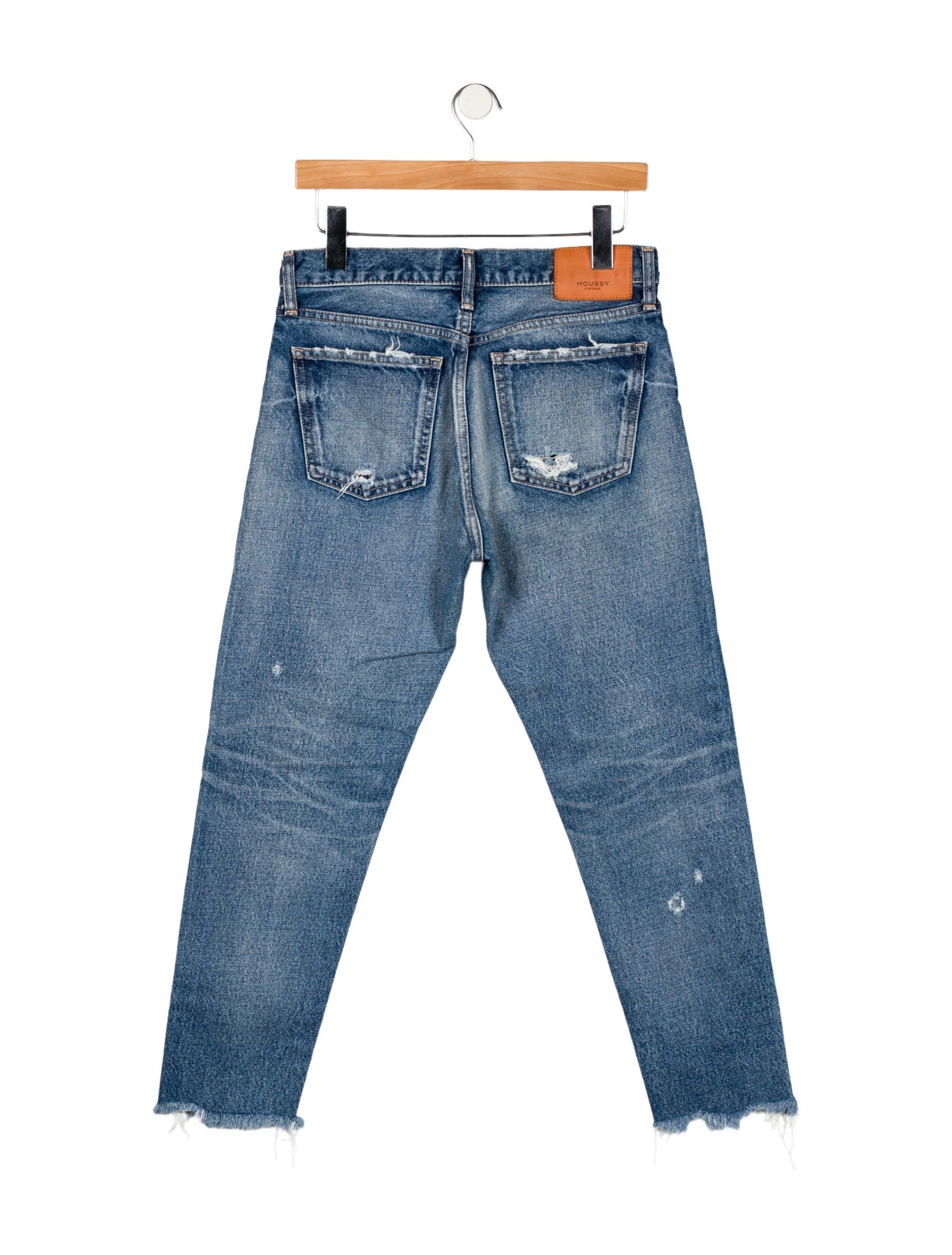 Moussy Mid-Rise Skinny Leg Jeans