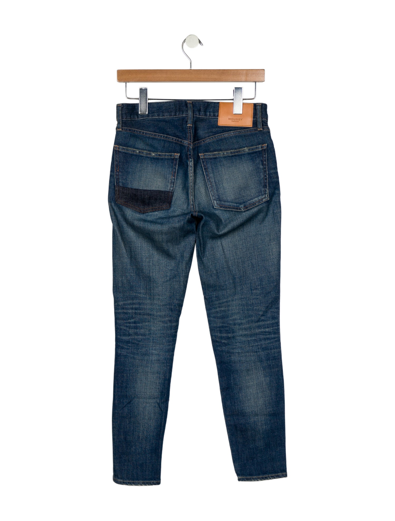 Moussy Mid-Rise Skinny Leg Jeans