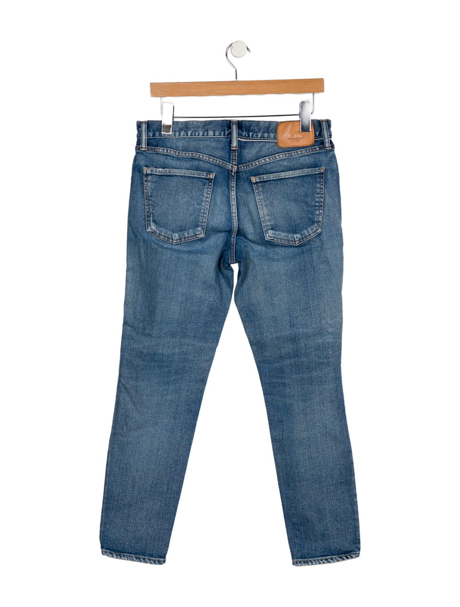 Moussy Mid-Rise Skinny Leg Jeans