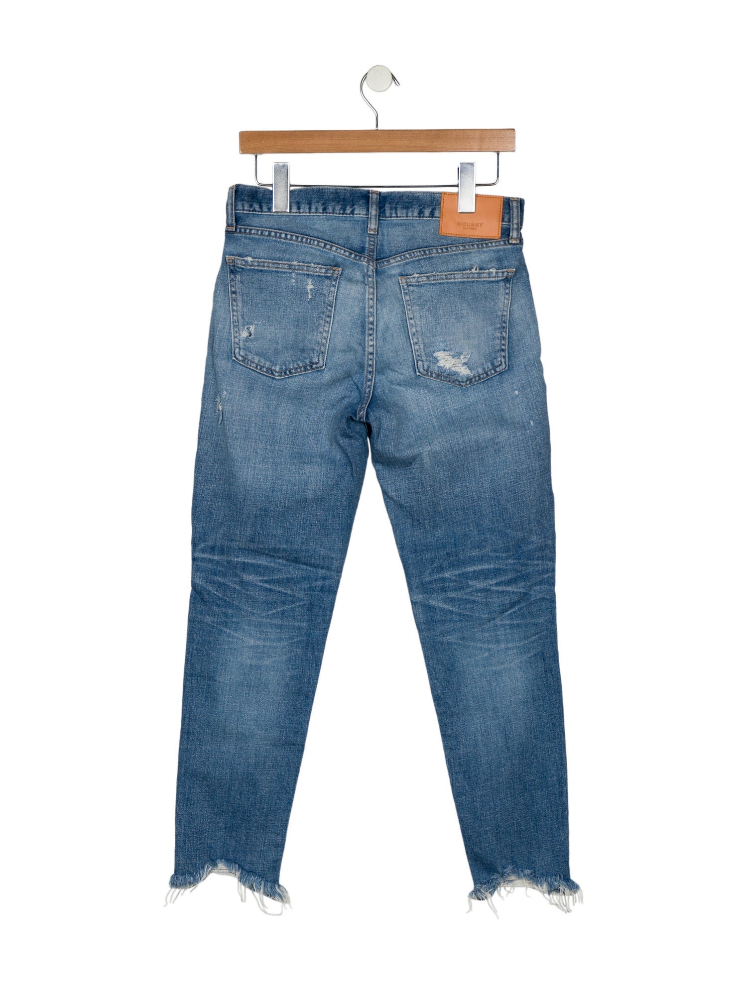 Moussy Mid-Rise Skinny Leg Jeans