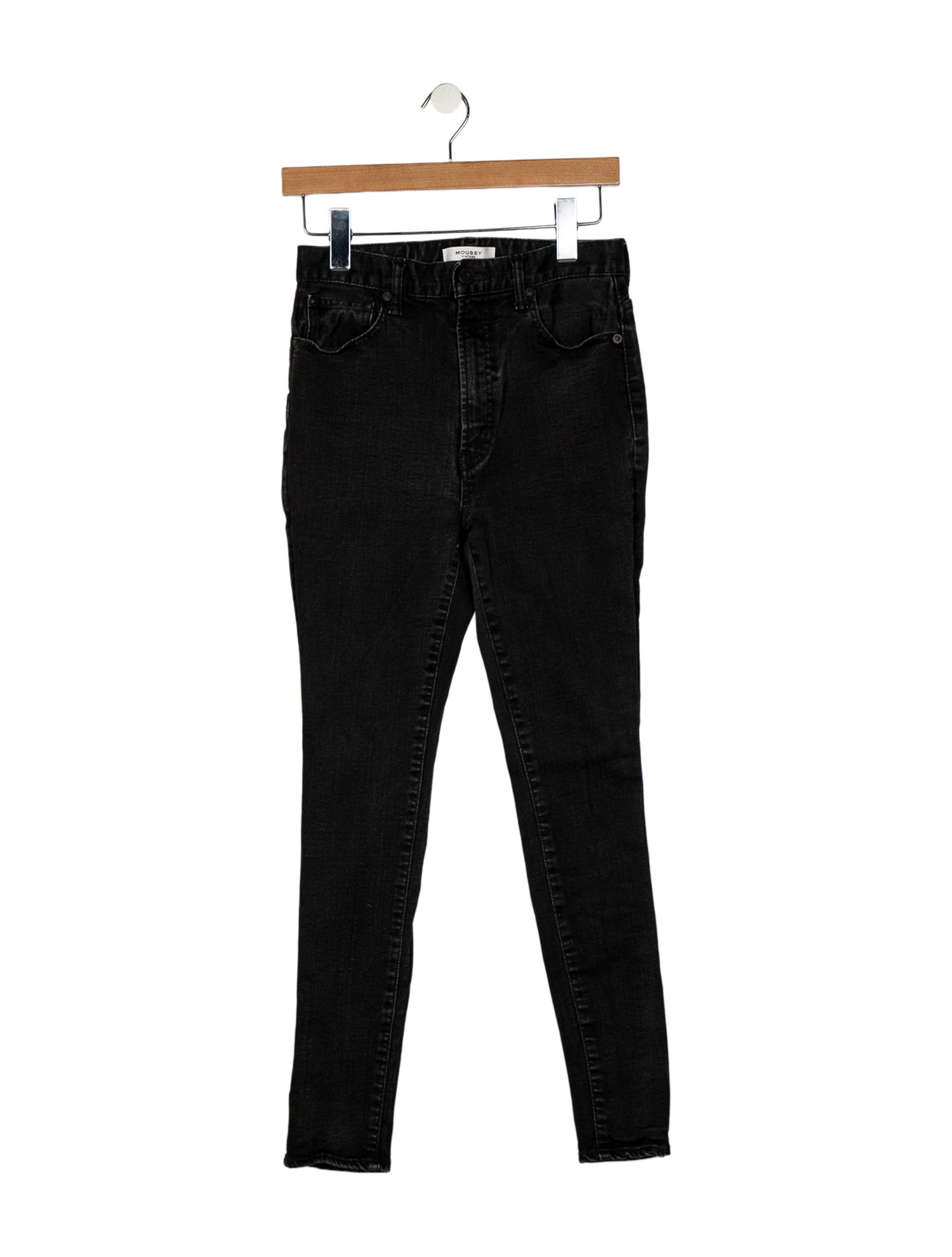 Moussy High-Rise Skinny Leg Jeans