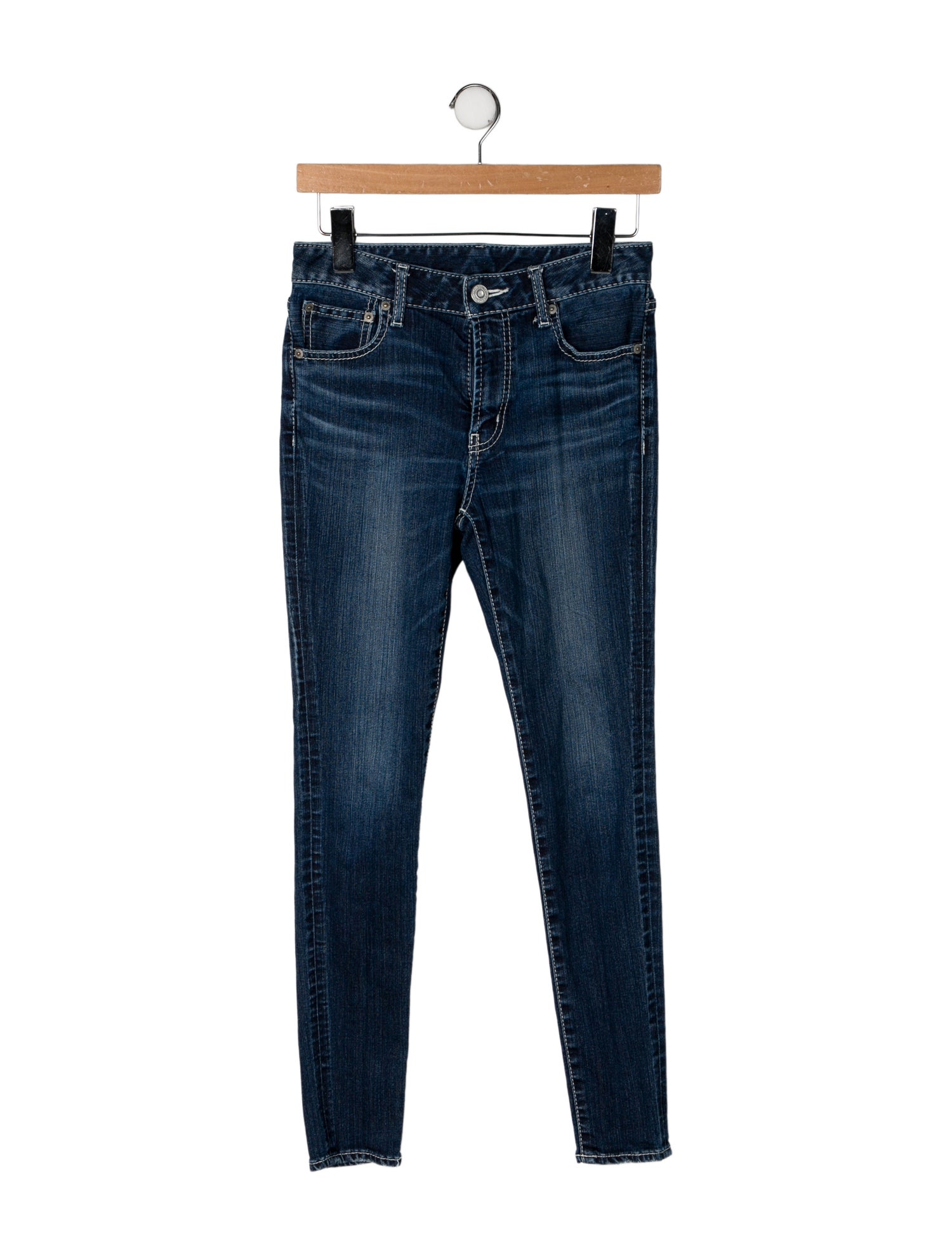 Moussy Mid-Rise Skinny Leg Jeans