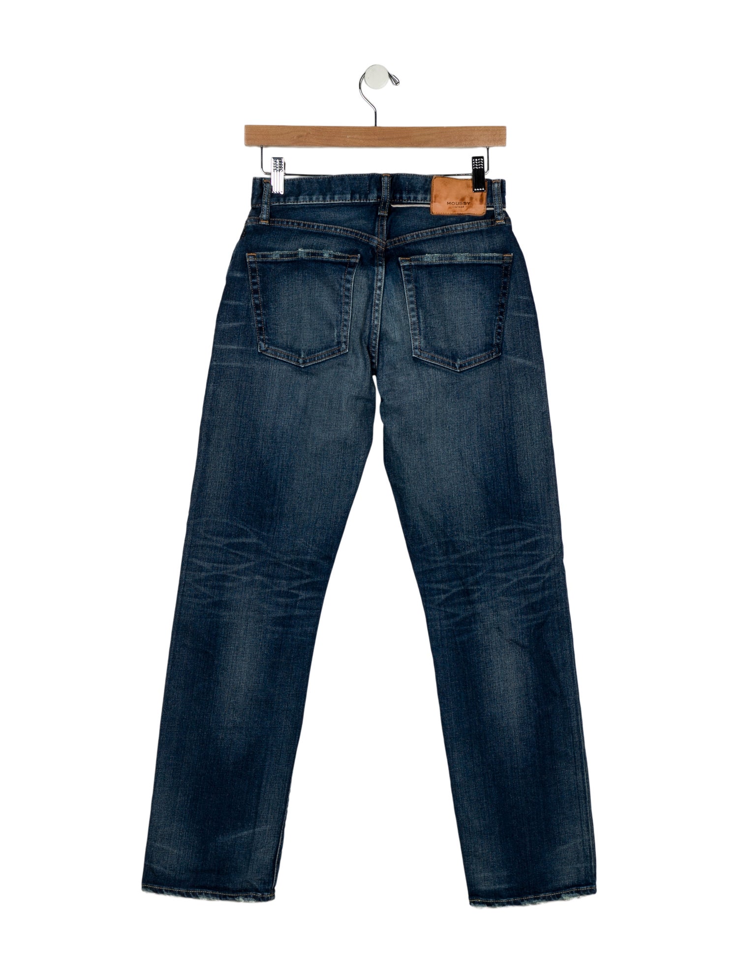 Moussy Mid-Rise Straight Leg Jeans
