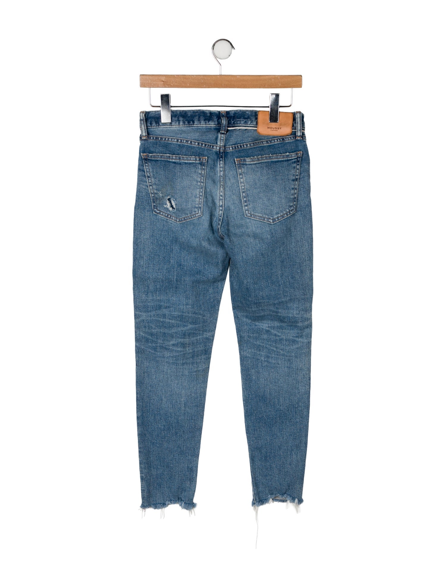 Moussy Mid-Rise Skinny Leg Jeans