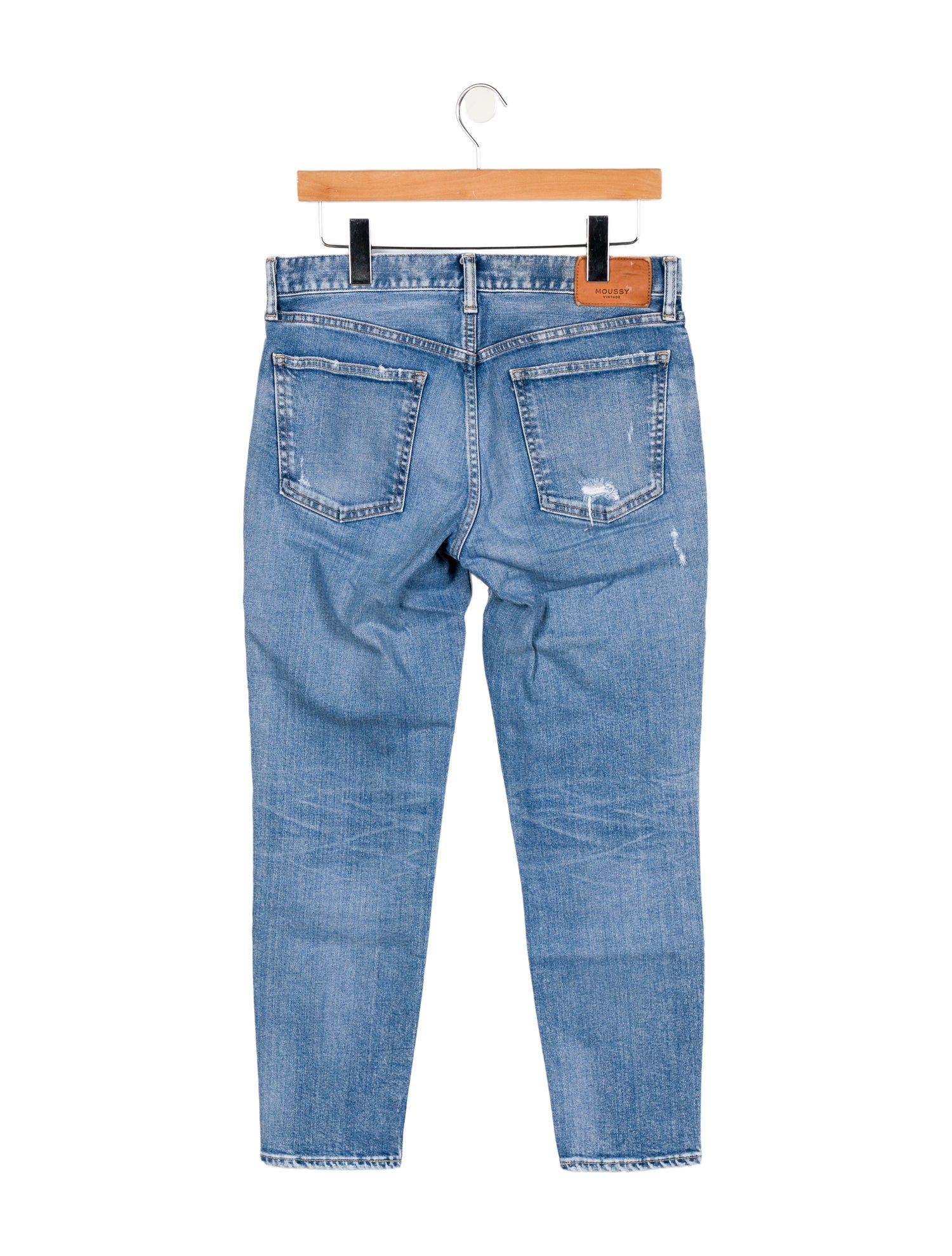 Moussy Mid-Rise Skinny Leg Jeans