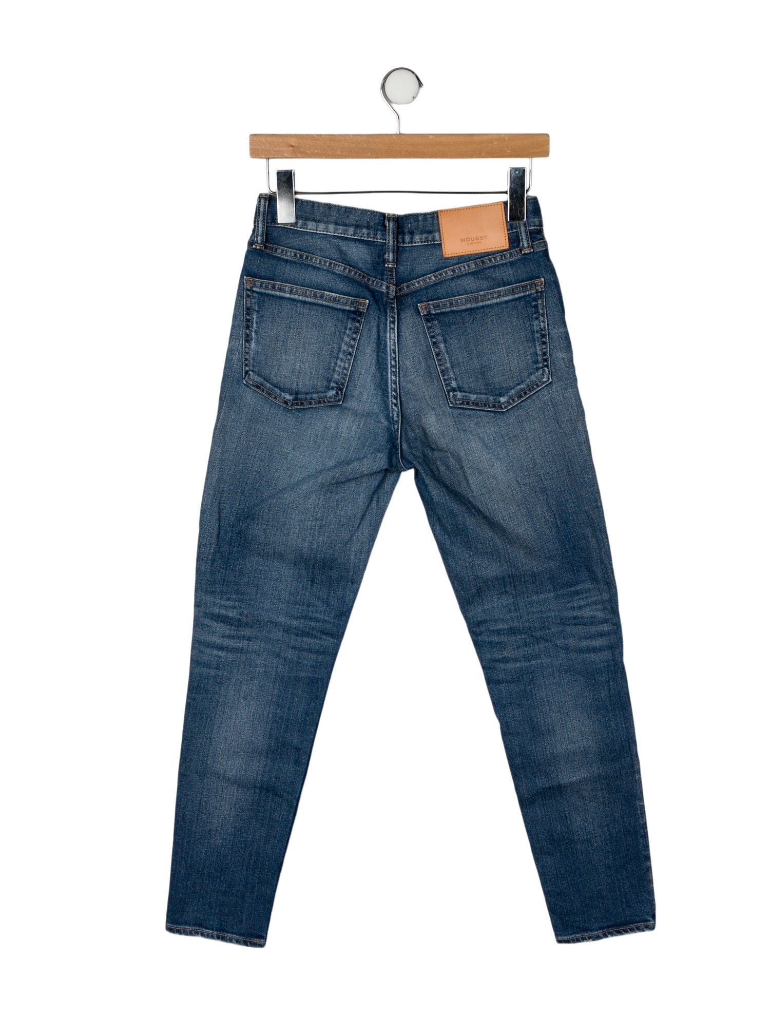 Moussy Mid-Rise Skinny Leg Jeans
