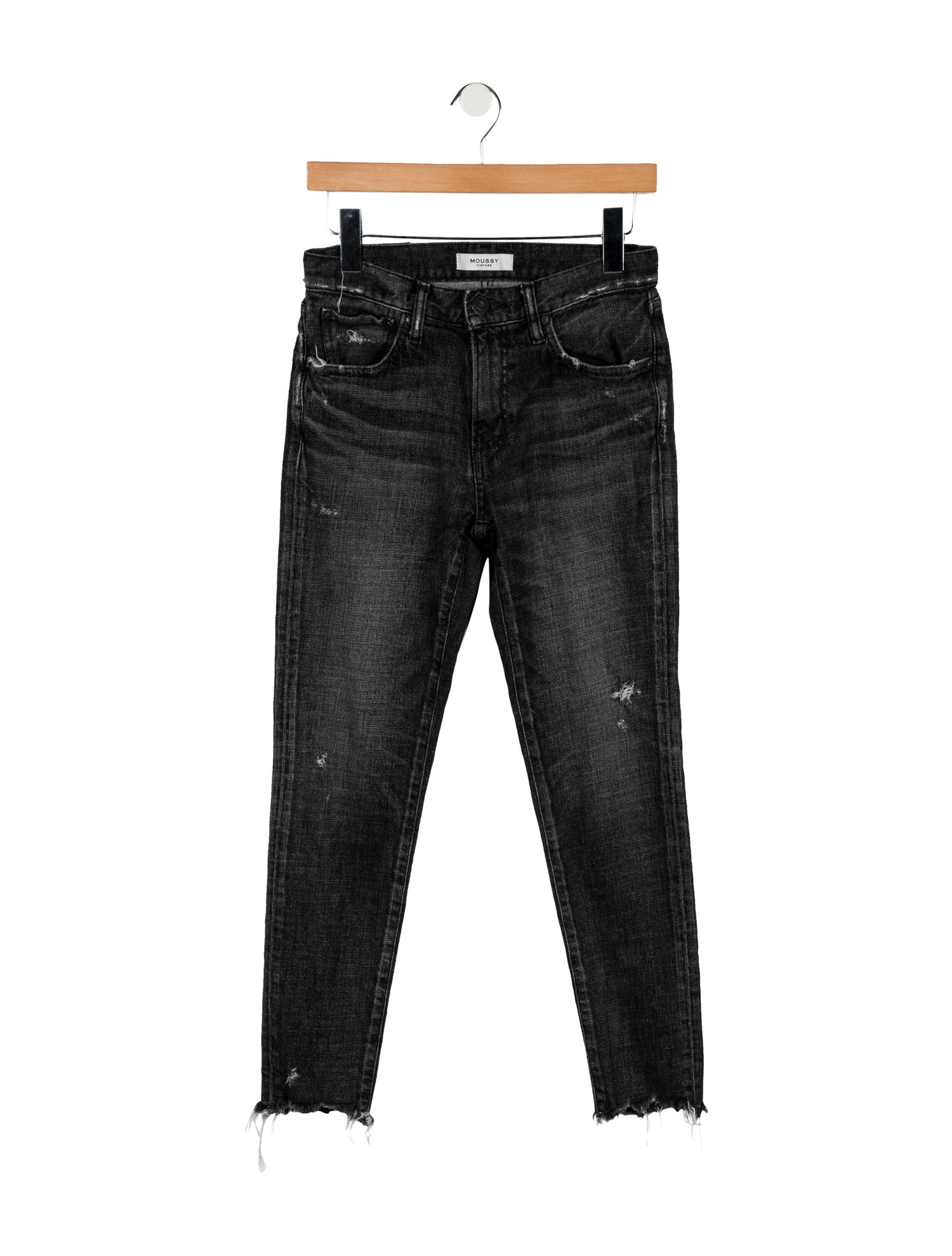 Moussy Mid-Rise Skinny Leg Jeans