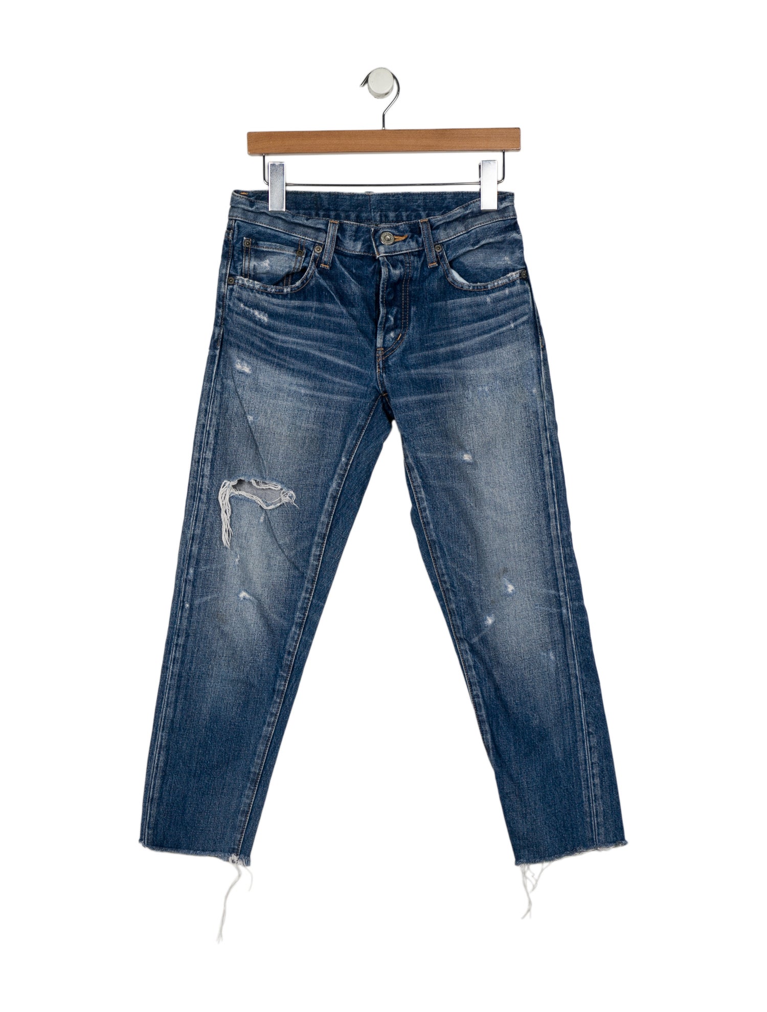 Moussy Mid-Rise Skinny Leg Jeans