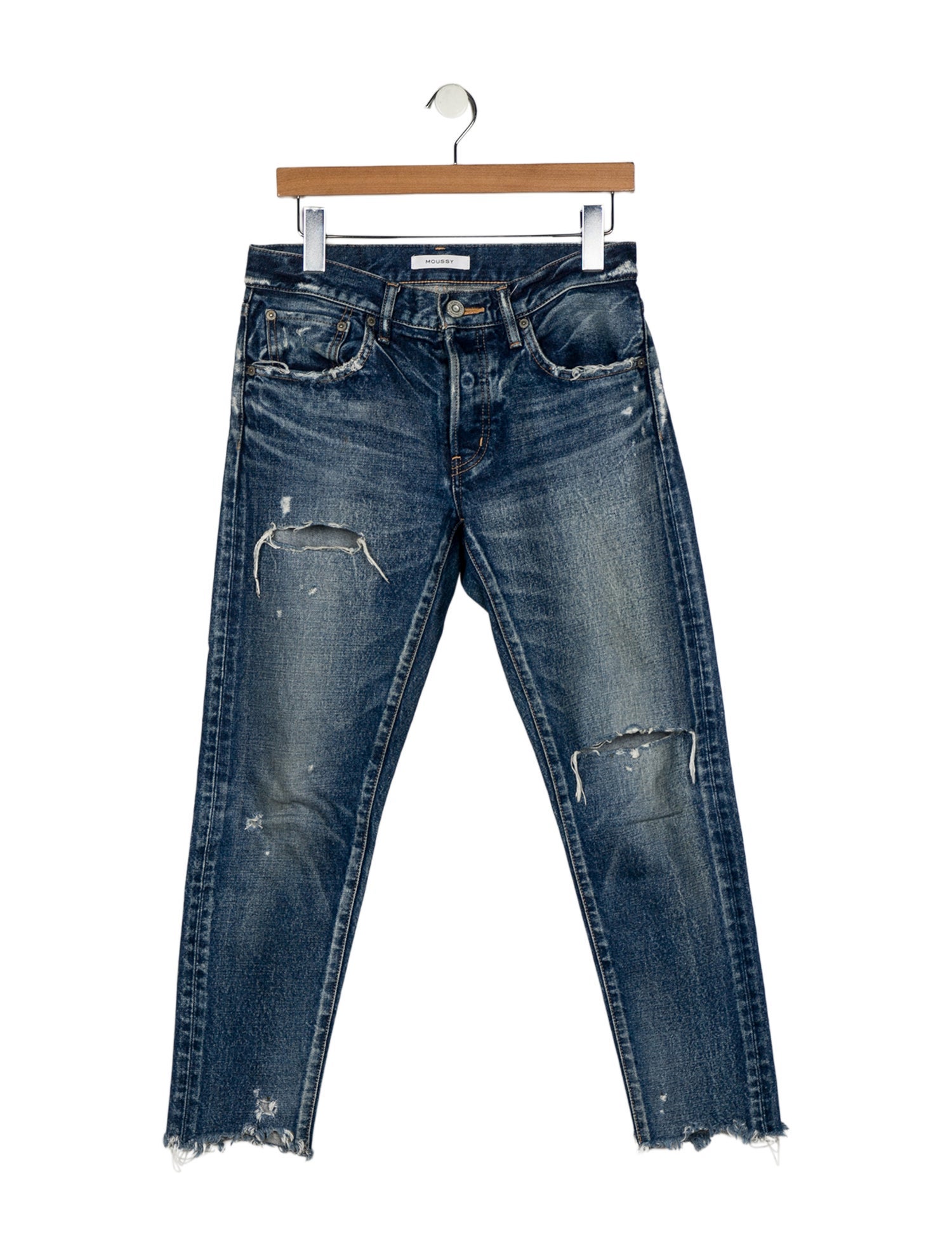 Moussy High-Rise Skinny Leg Jeans