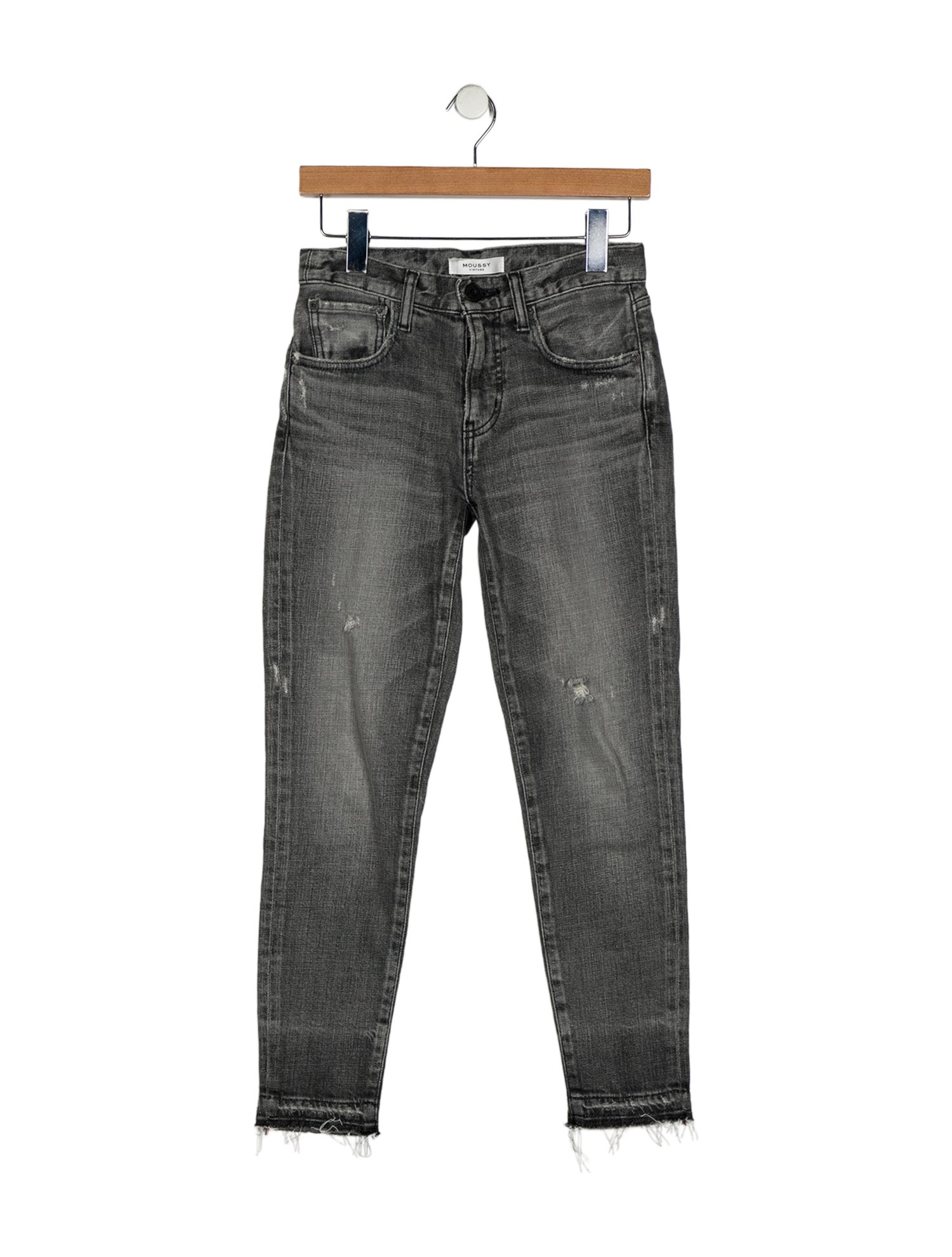 Moussy Mid-Rise Skinny Leg Jeans