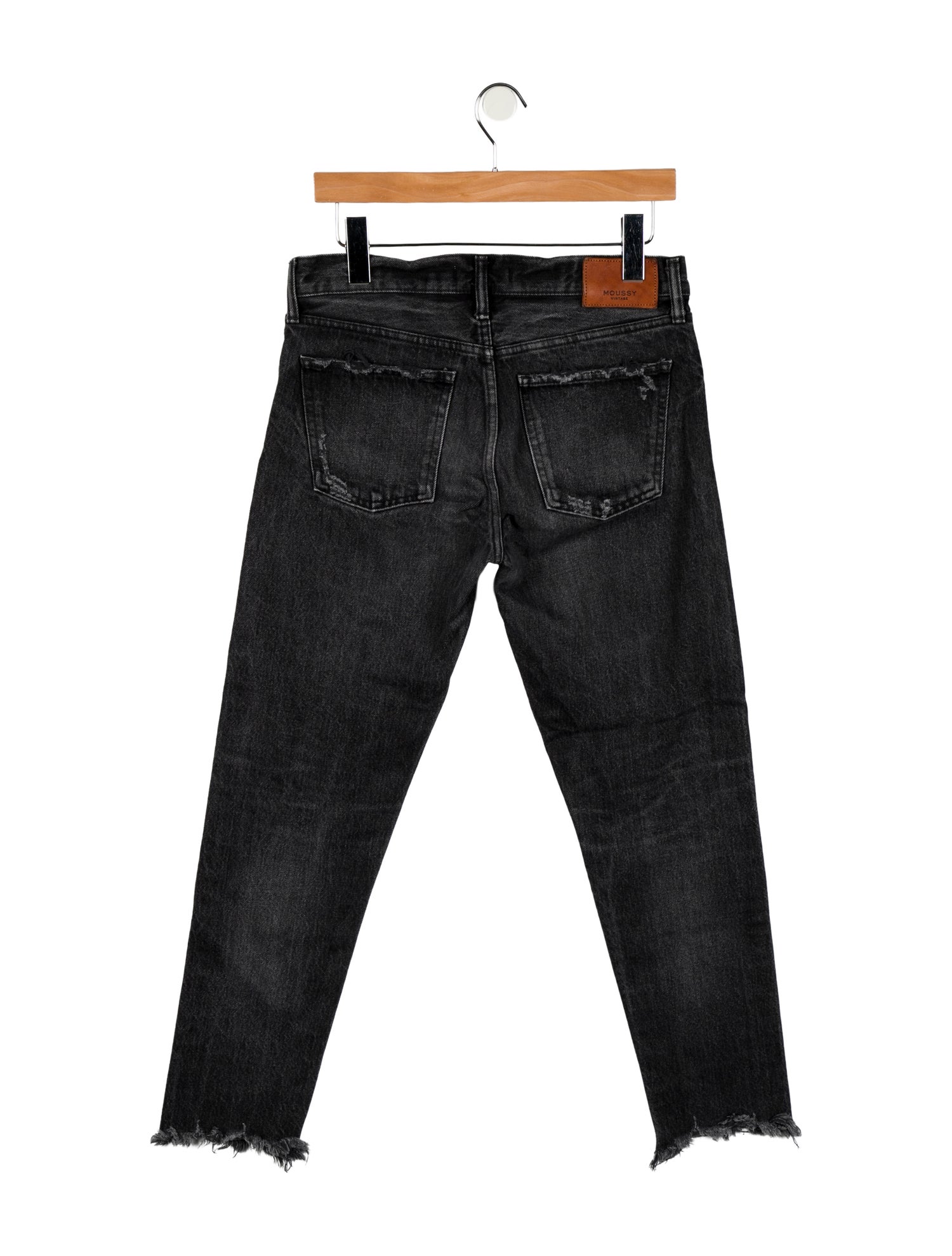 Moussy Mid-Rise Straight Leg Jeans
