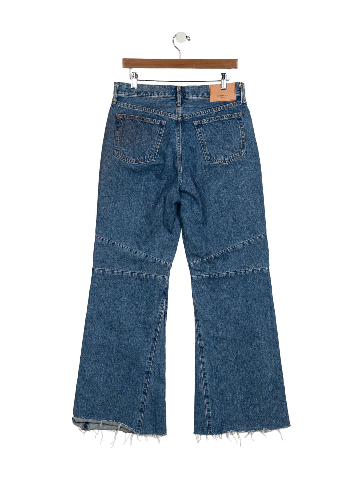 Moussy Mid-Rise Wide Leg Jeans