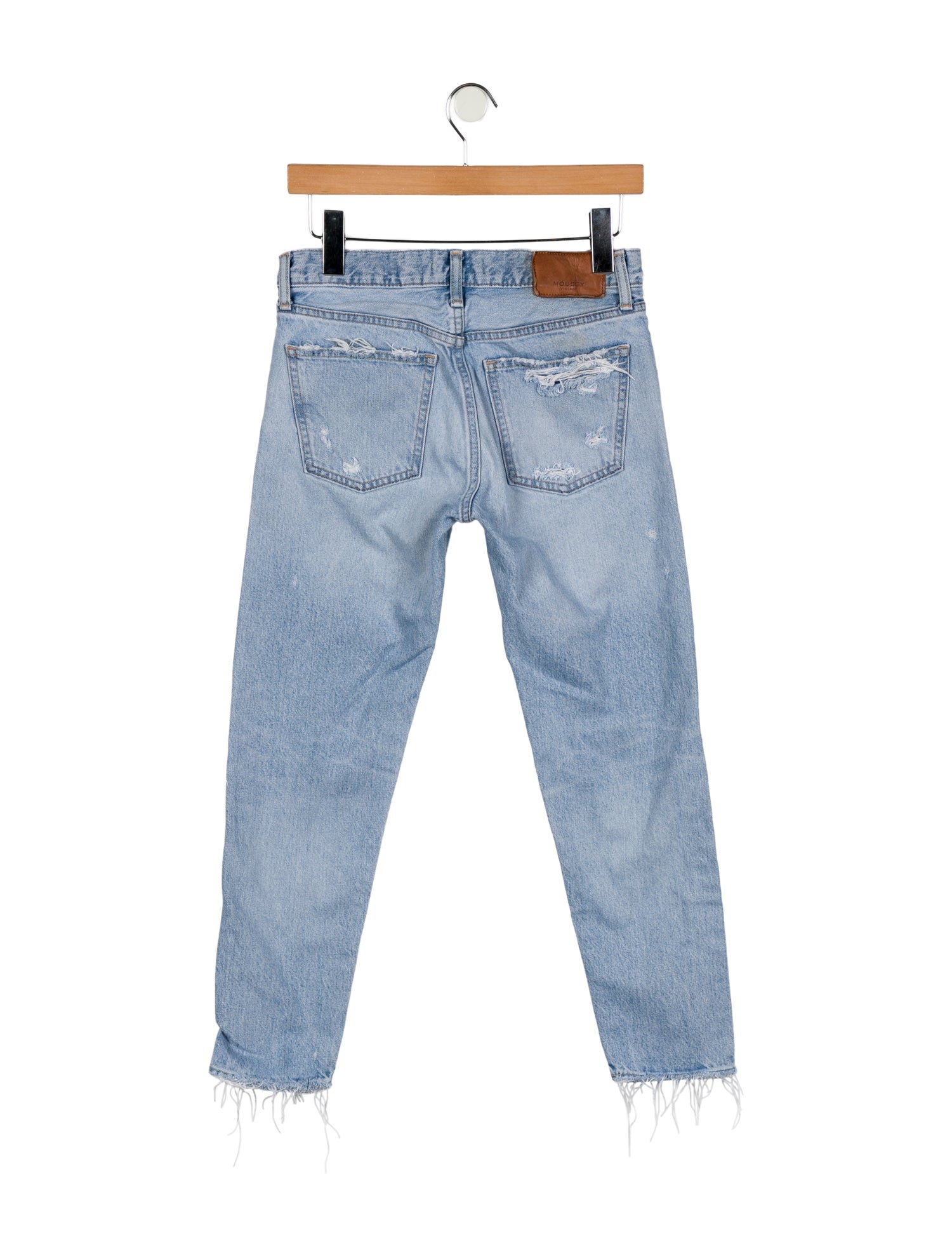 Moussy Mid-Rise Skinny Leg Jeans