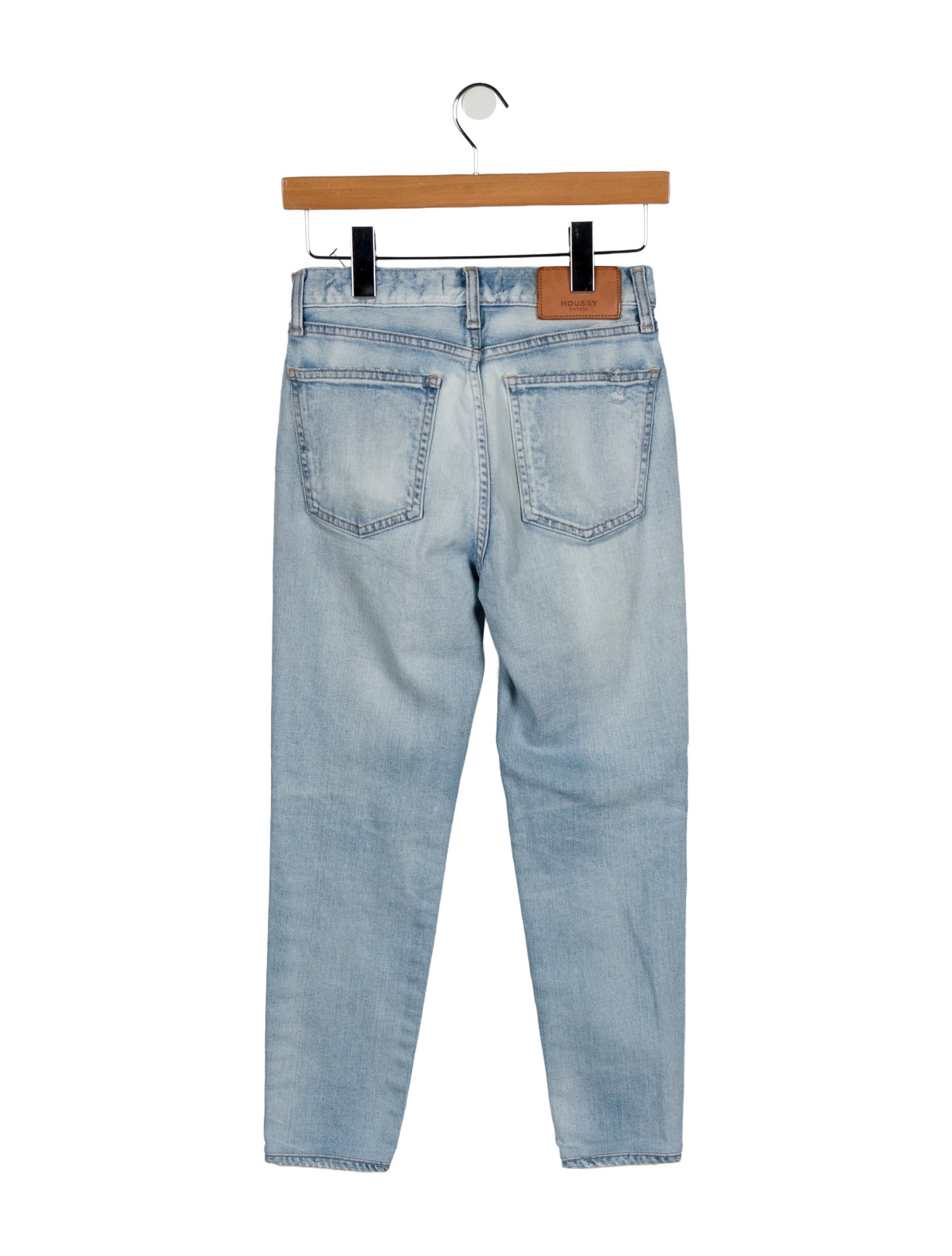 Moussy Mid-Rise Skinny Leg Jeans