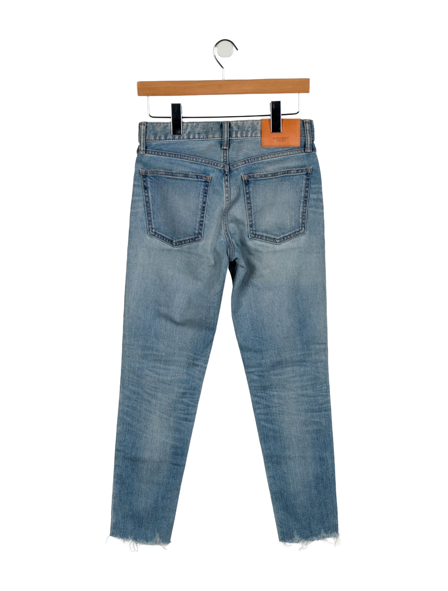 Moussy Mid-Rise Skinny Leg Jeans