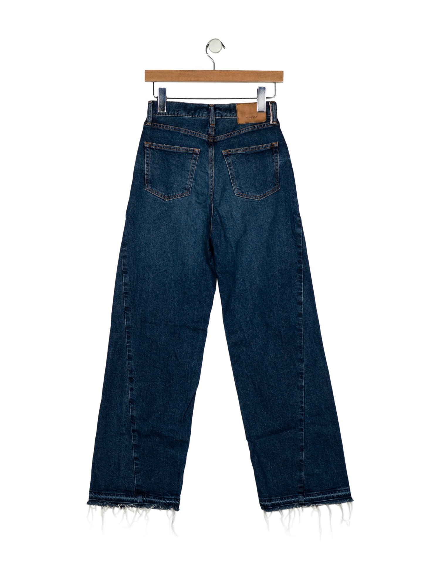 Moussy High-Rise Wide Leg Jeans