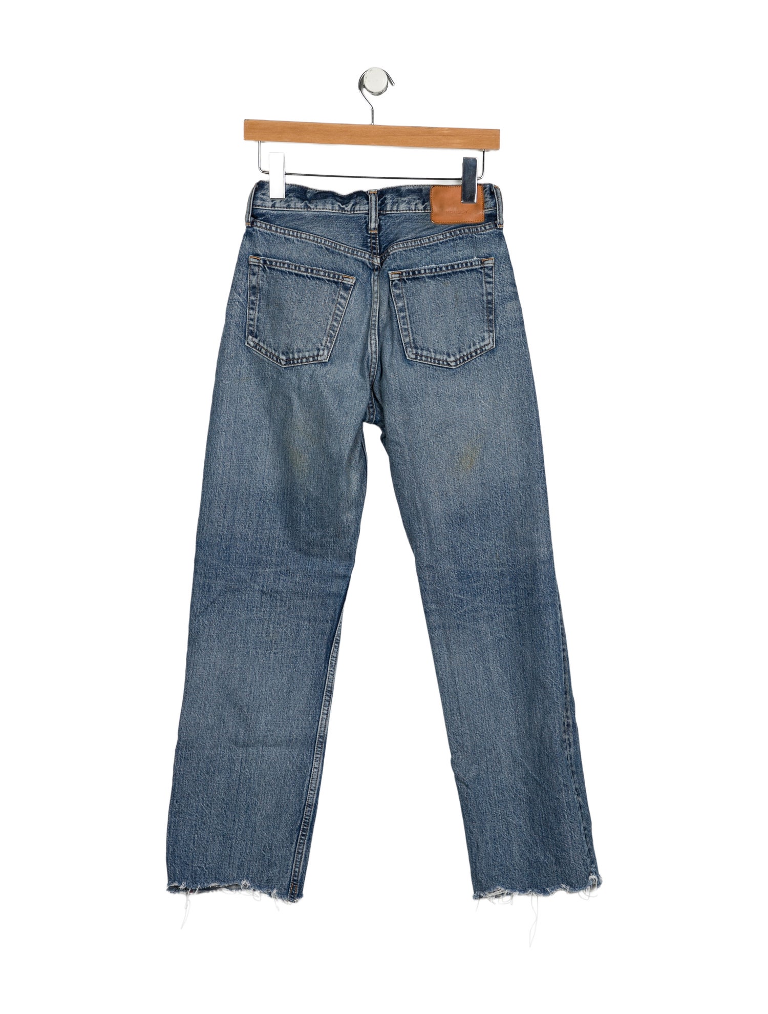 Moussy Mid-Rise Straight Leg Jeans