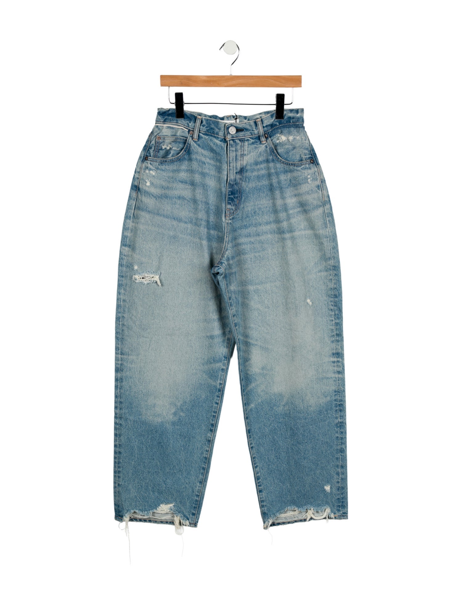 Moussy High-Rise Wide Leg Jeans w/ Tags