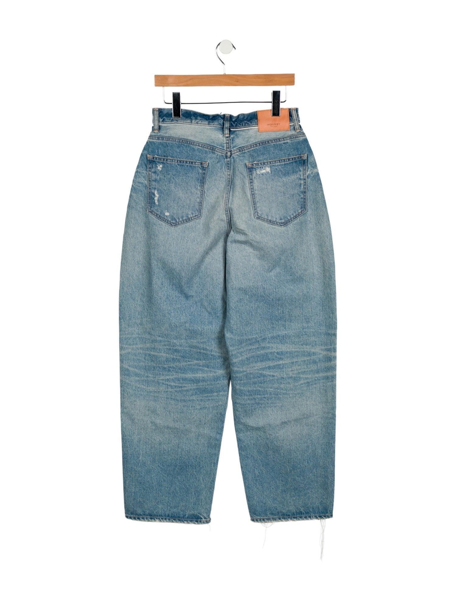 Moussy High-Rise Wide Leg Jeans w/ Tags