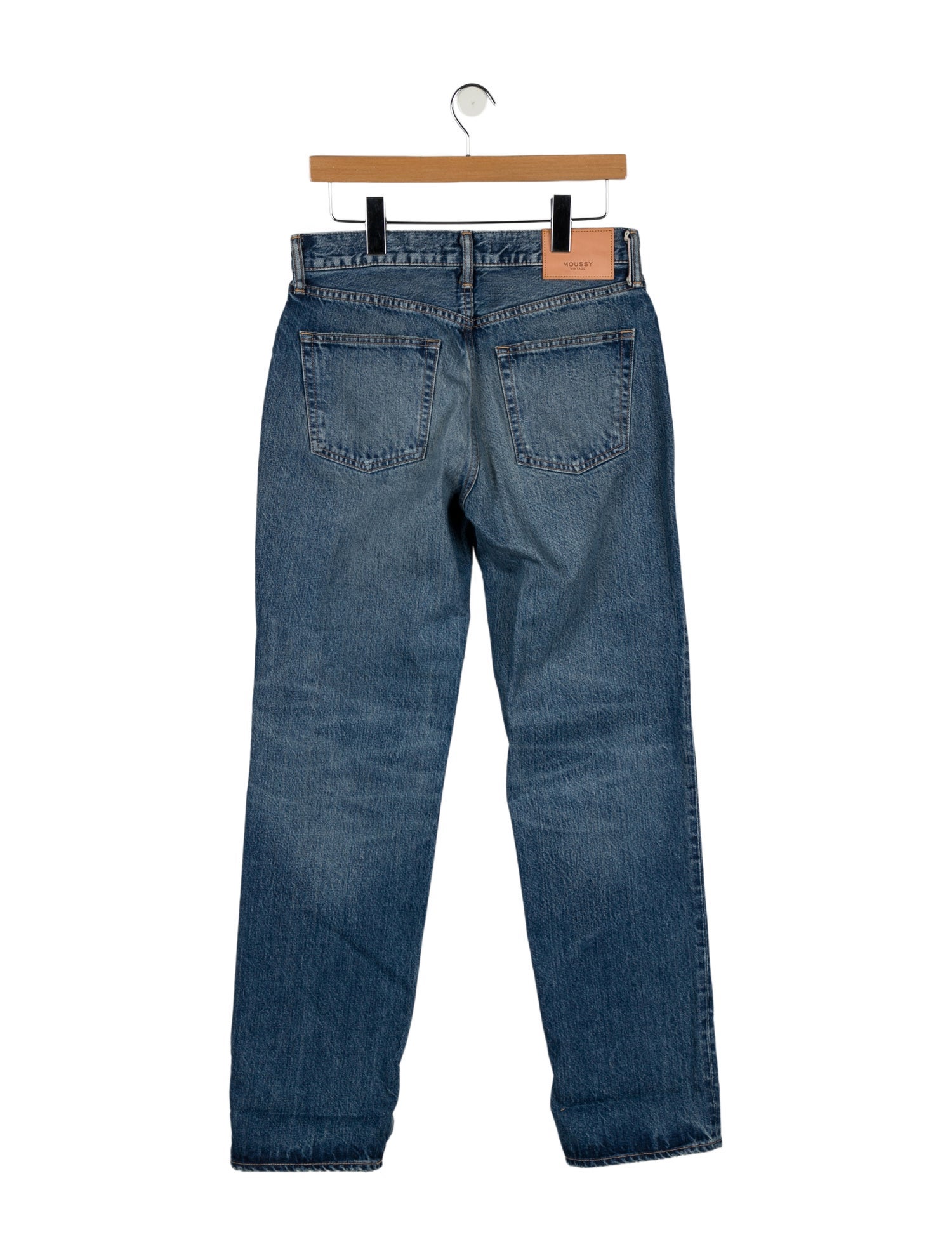 Moussy Mid-Rise Straight Leg Jeans w/ Tags