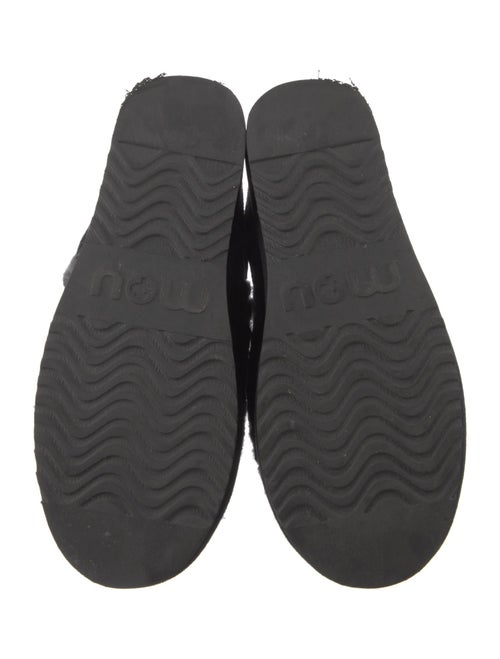 Mou Suede Combat Boots