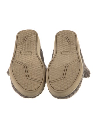 Mou Suede Patterned Snow Boots