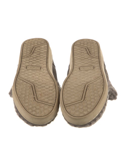 Mou Suede Patterned Snow Boots