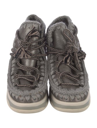 Mou Printed Wedge Sneakers