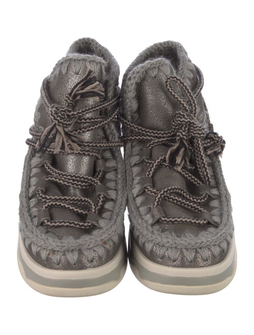 Mou Printed Wedge Sneakers