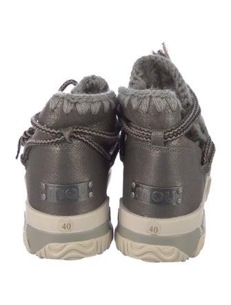 Mou Printed Wedge Sneakers