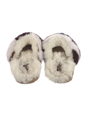 Mou Fur Printed Mules