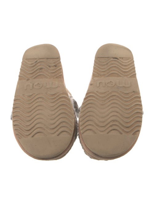 Mou Suede Printed Lace-Up Boots