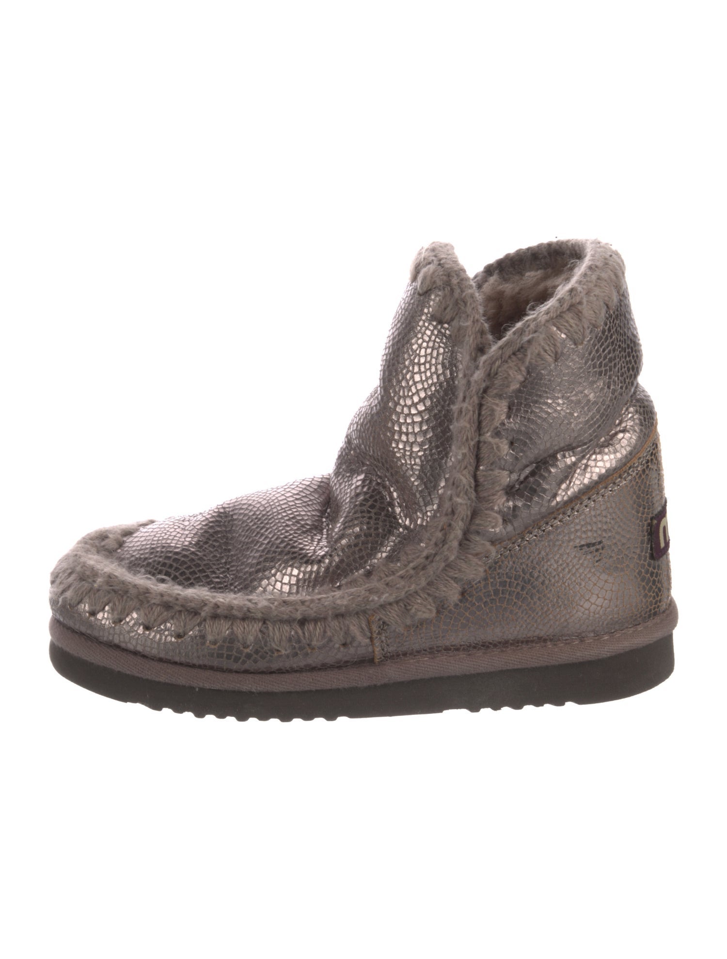 Mou Printed Combat Boots