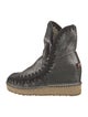 Mou Leather Boots
