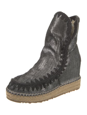 Mou Leather Boots
