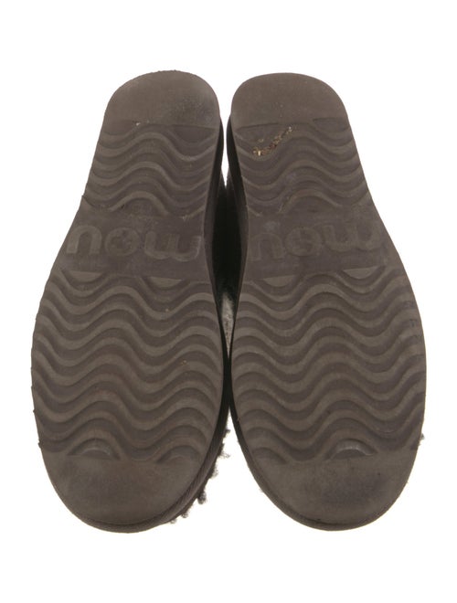 Mou Suede Combat Boots