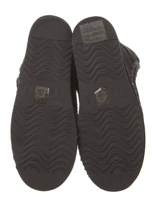 Mou Suede Lace-Up Boots