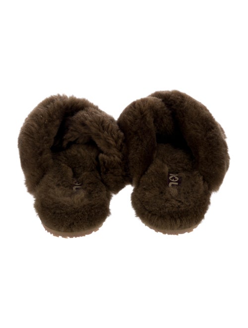 Mou Fur Fur Trim Slides