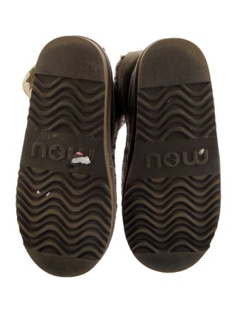 Mou Suede Lace-Up Boots