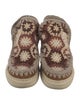 Mou Suede Patterned Boots
