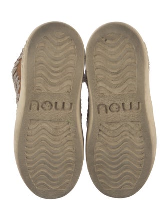 Mou Suede Patterned Boots