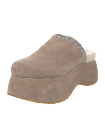Mou Suede Flats